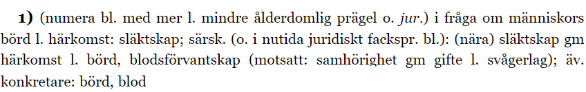 släktskap